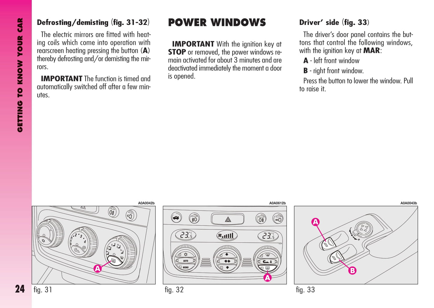 2007-2013 Alfa Romeo GT Owner's Manual | English