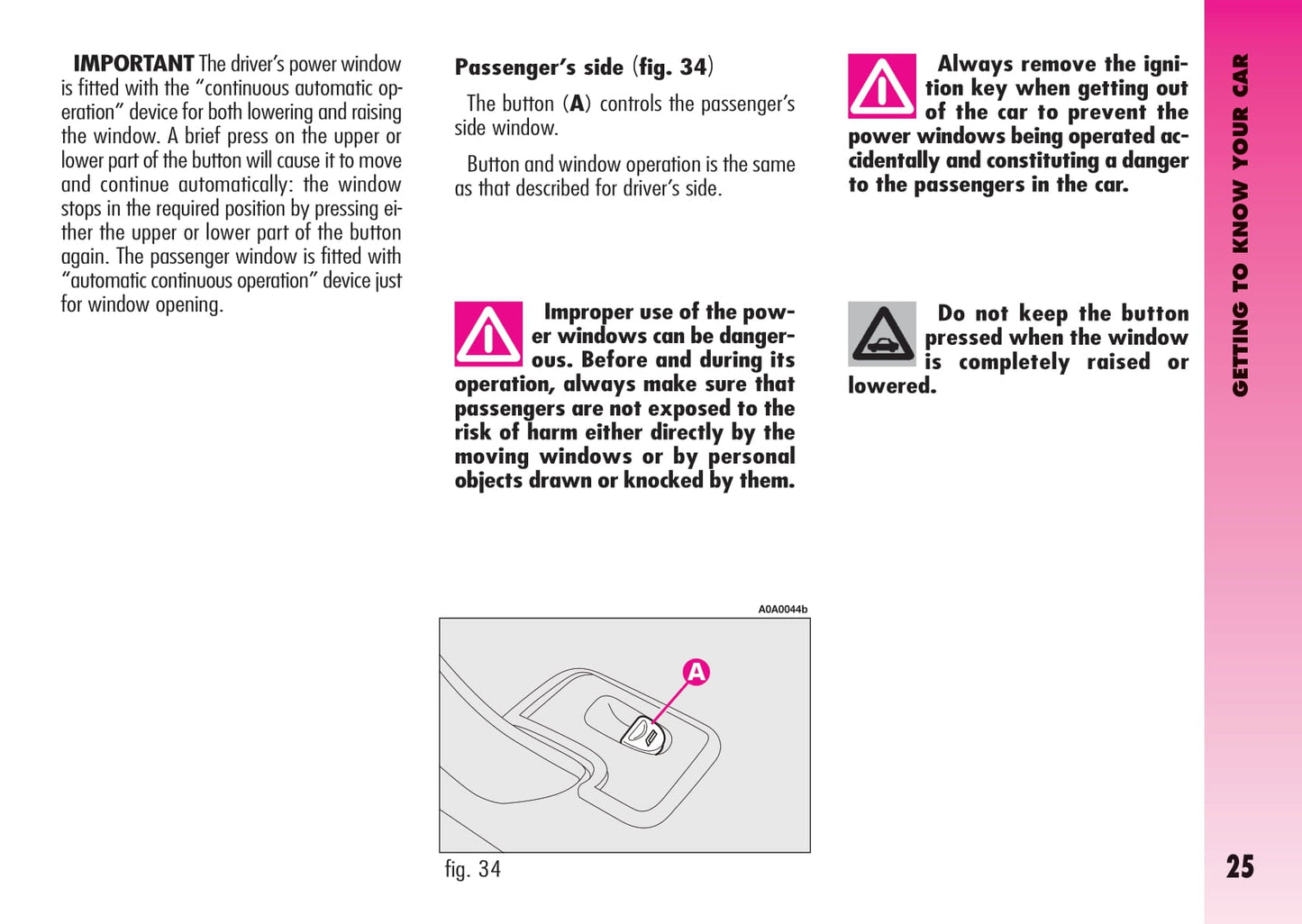 2007-2013 Alfa Romeo GT Owner's Manual | English