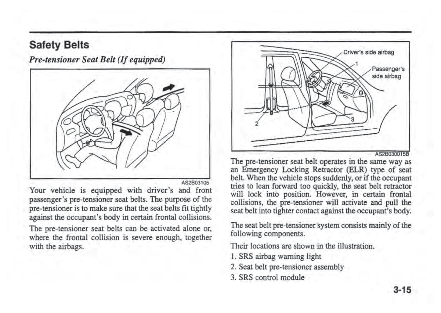 1998-2001 Kia Sephia Manual Manuel du propriétaire | Allemand