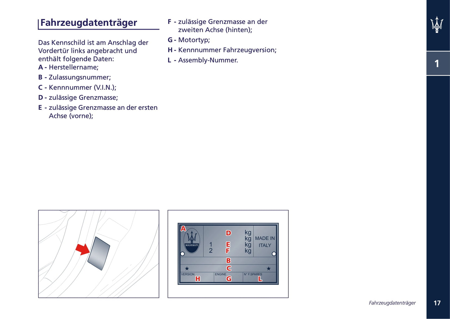 2008-2013 Maserati Quattroporte Gebruikershandleiding | Duits