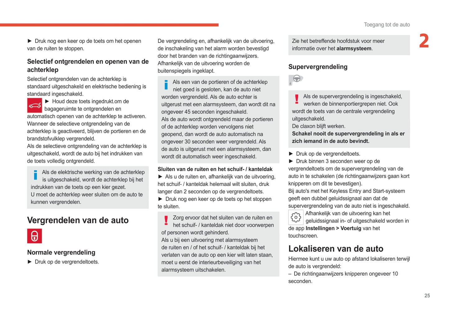 2021-2023 Citroën C5 X Manuel du propriétaire | Néerlandais