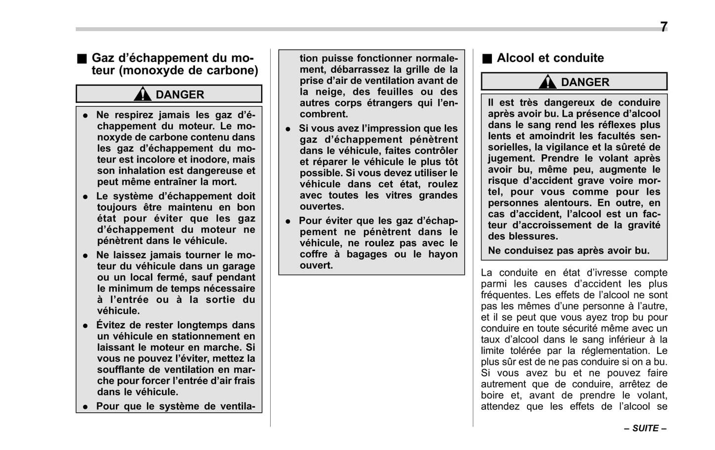 2017 Subaru Legacy/Outback Gebruikershandleiding | Frans