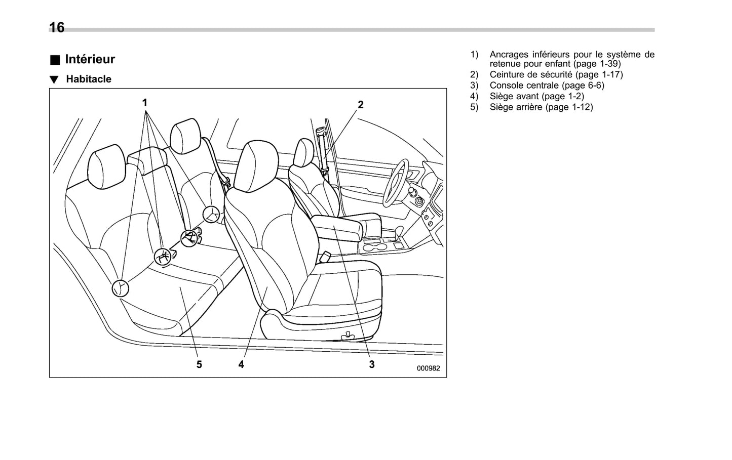 2017 Subaru Legacy/Outback Gebruikershandleiding | Frans