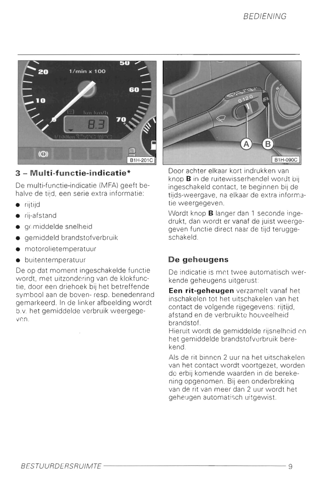 1998-2002 Volkswagen Golf Bedienungsanleitung | Niederländisch