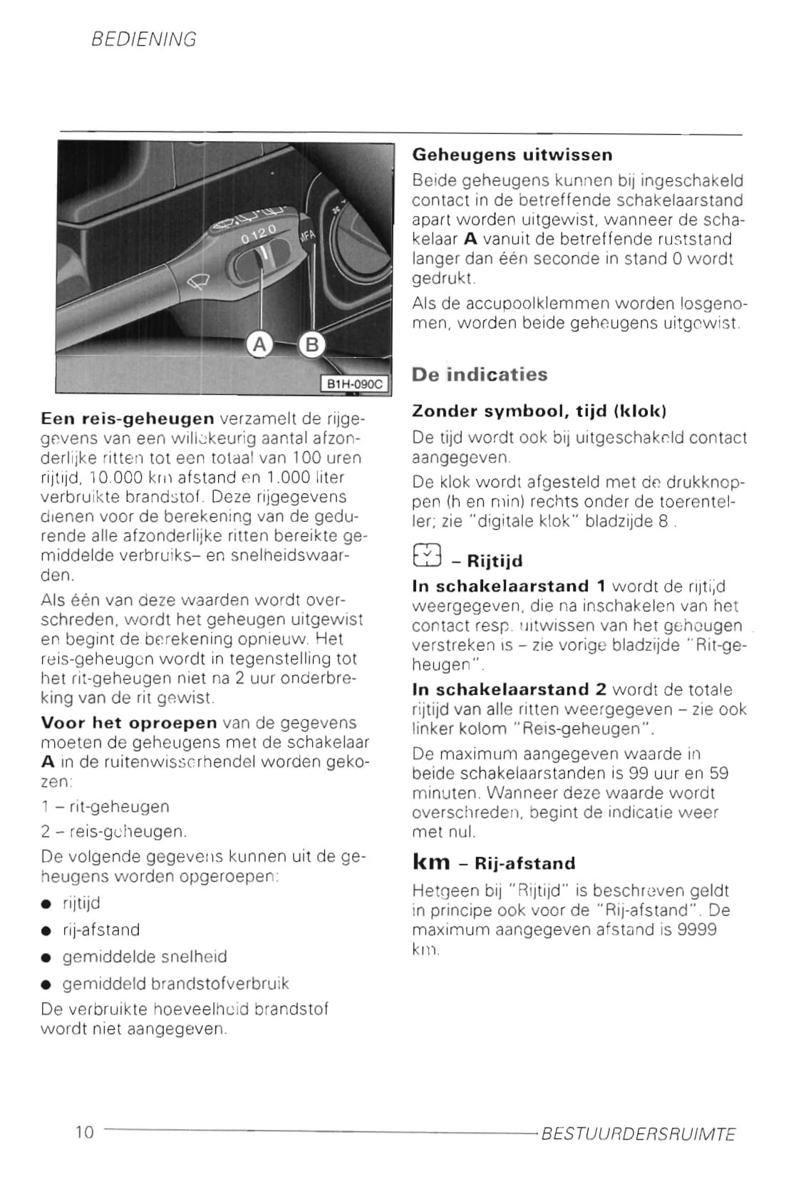 1998-2002 Volkswagen Golf Bedienungsanleitung | Niederländisch