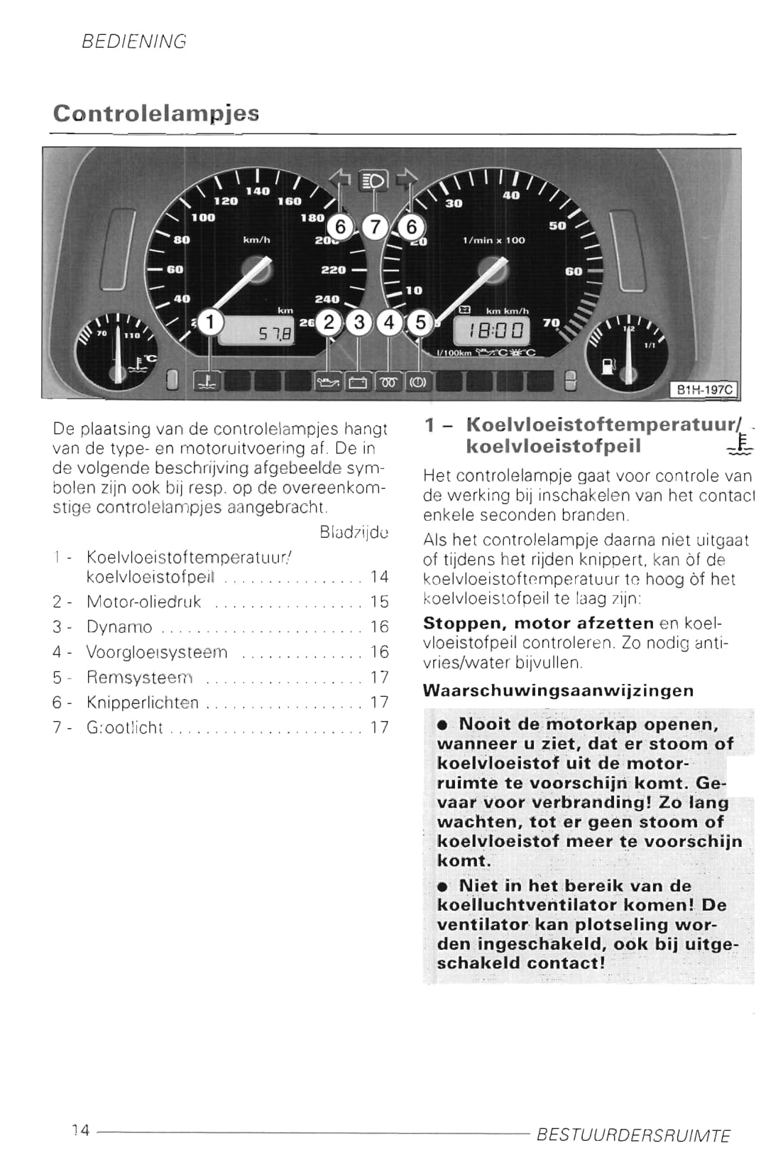 1998-2002 Volkswagen Golf Bedienungsanleitung | Niederländisch