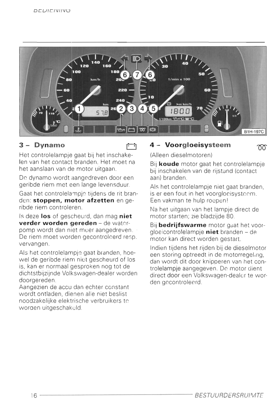 1998-2002 Volkswagen Golf Bedienungsanleitung | Niederländisch