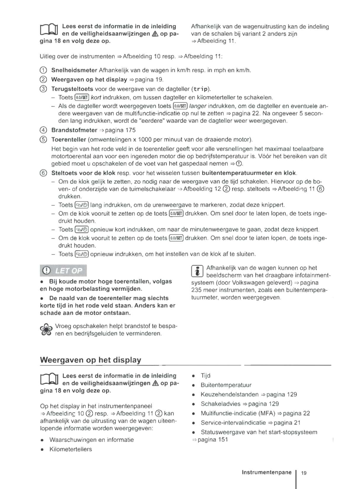 2012-2016 Volkswagen Up Manuel du propriétaire | Néerlandais