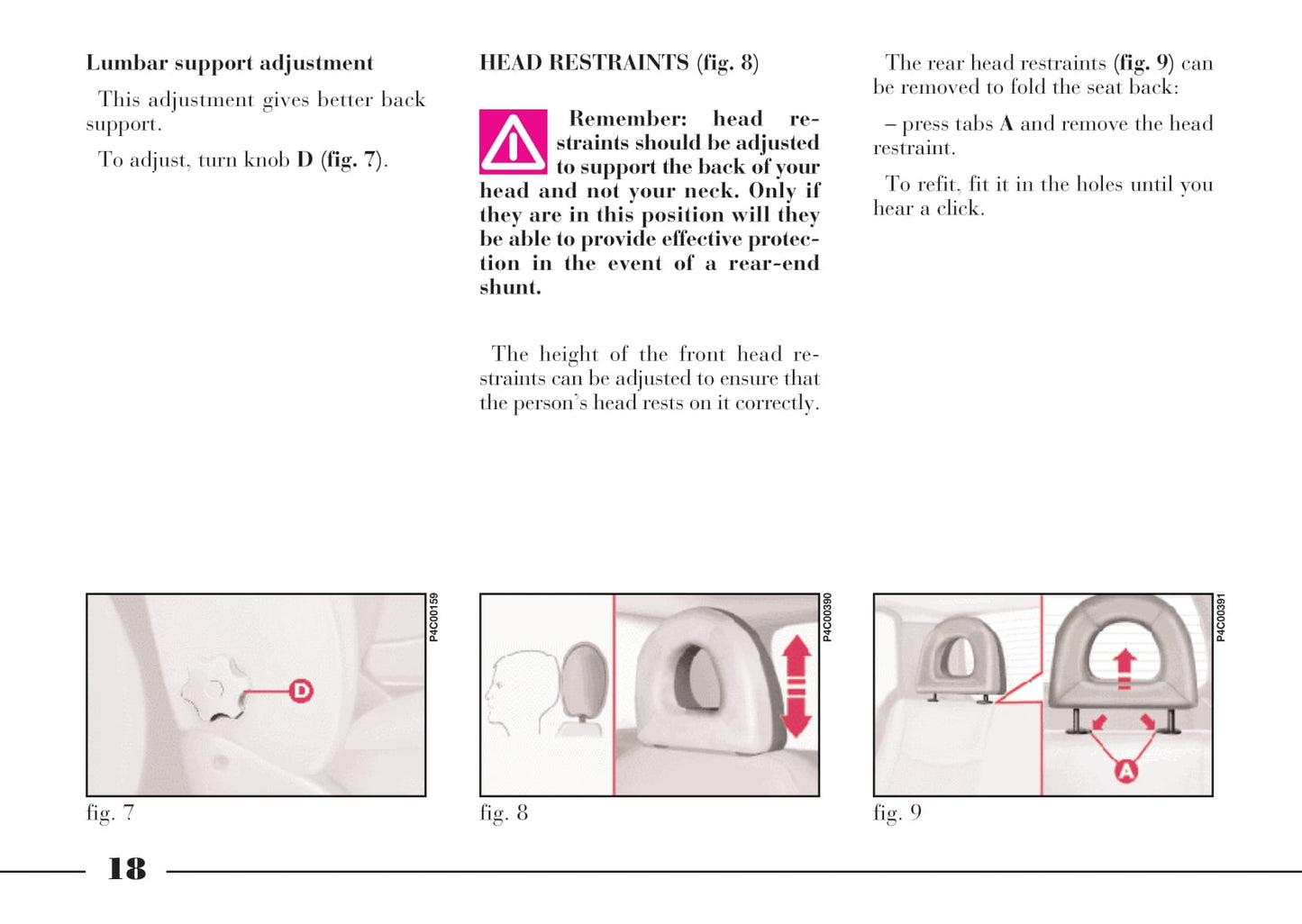 2001-2003 Lancia Ypsilon Owner's Manual | English