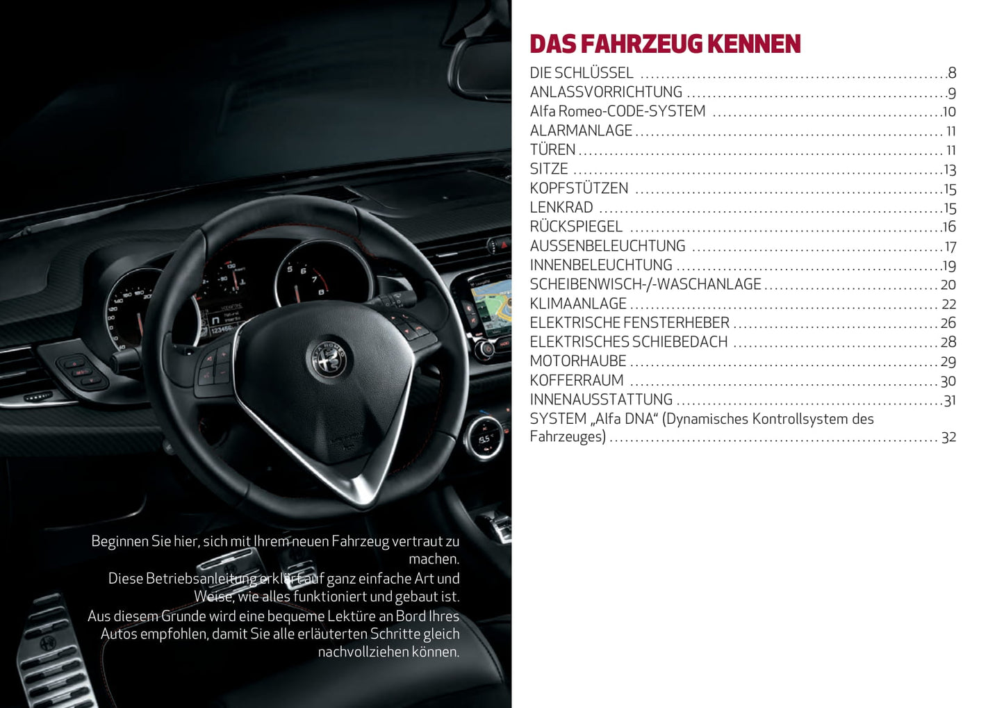 2016-2021 Alfa Romeo Giulietta Gebruikershandleiding | Duits