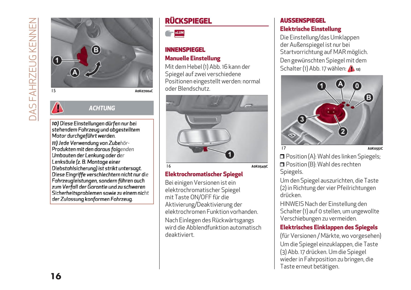 2016-2021 Alfa Romeo Giulietta Gebruikershandleiding | Duits