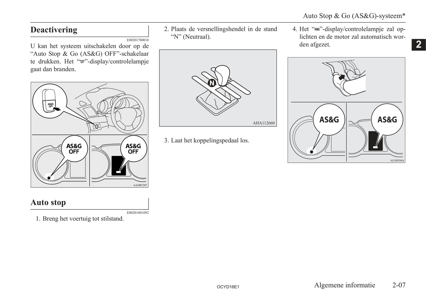 2015-2017 Mitsubishi Lancer Manuel du propriétaire | Néerlandais
