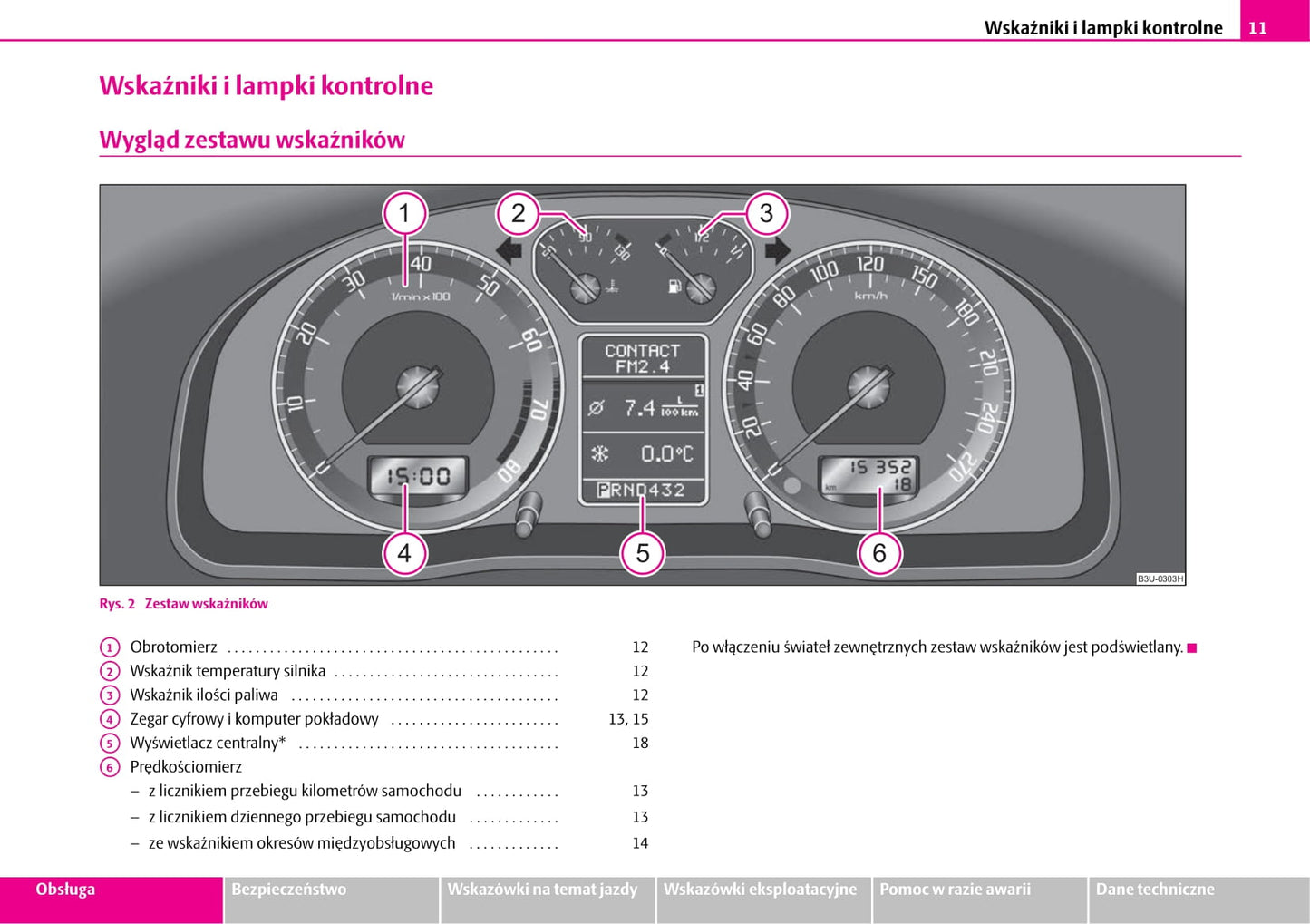 2006-2008 Skoda Superb Manuel du propriétaire | Polonais