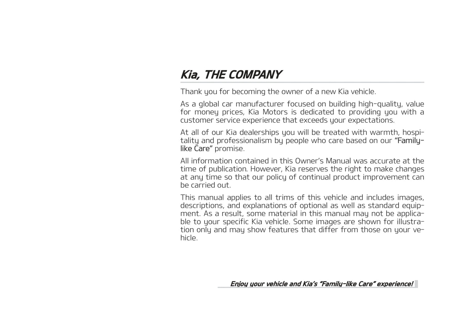2019-2020 Kia Picanto/Morning Owner's Manual | English
