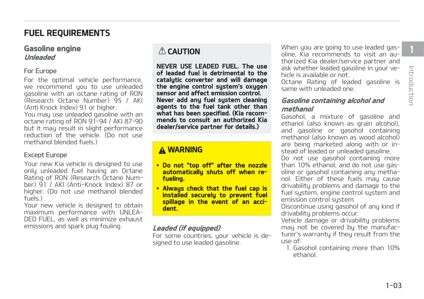 2019-2020 Kia Picanto/Morning Owner's Manual | English