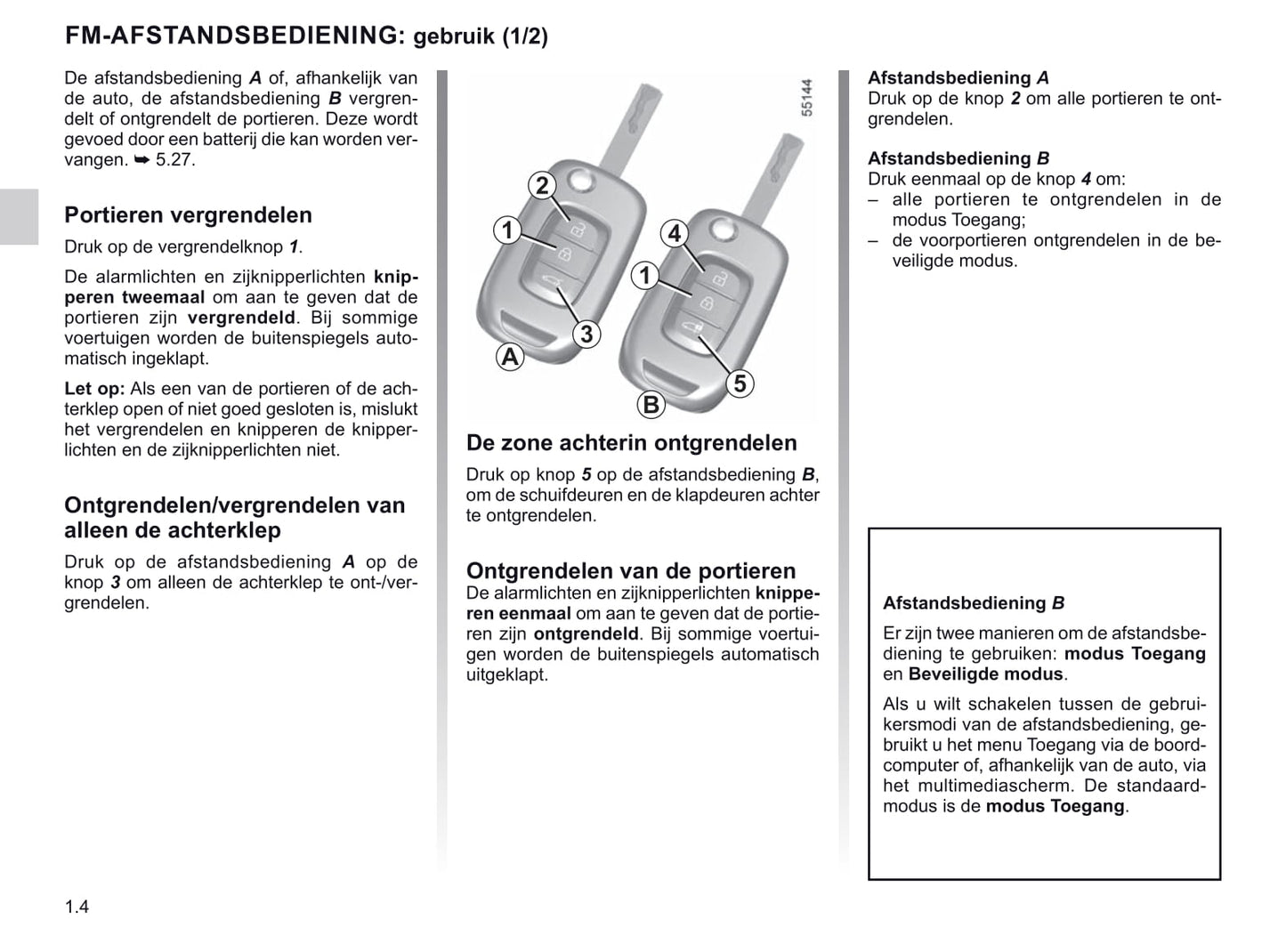 2021-2022 Renault Kangoo Gebruikershandleiding | Nederlands