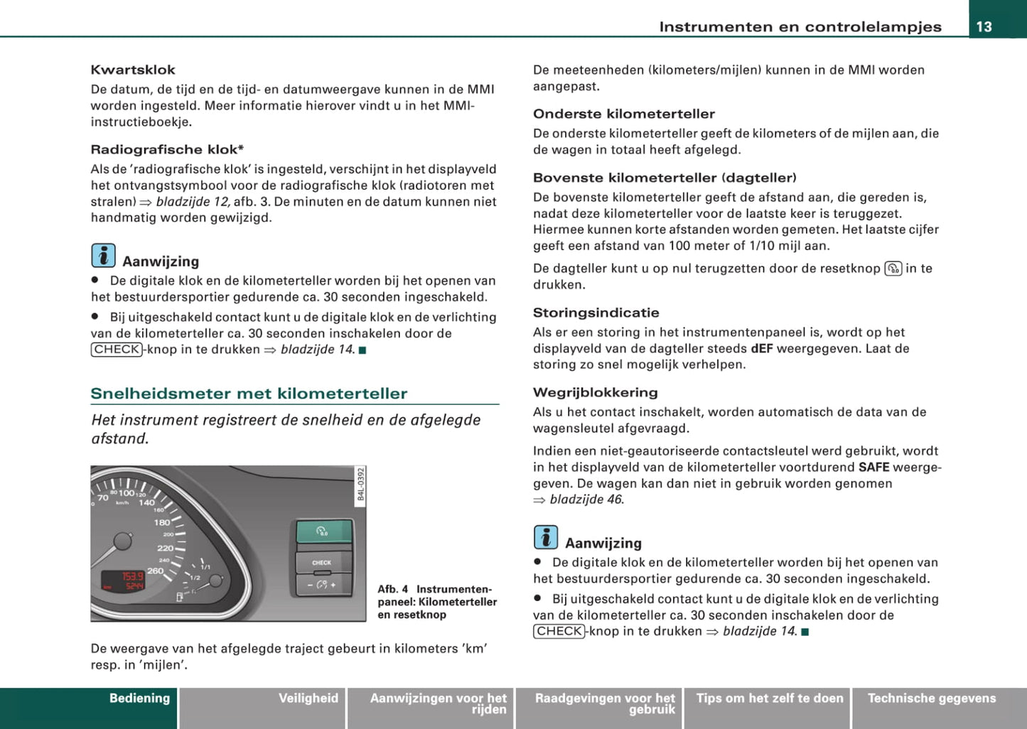 2006-2009 Audi Q7 Gebruikershandleiding | Nederlands