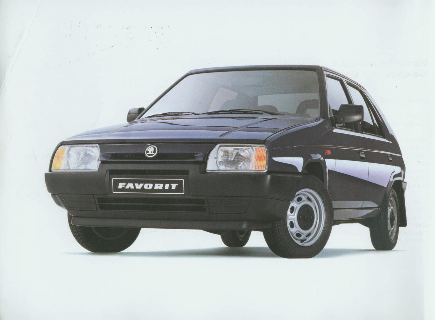 1987-1994 Skoda Favorit Manuel du propriétaire | čeština