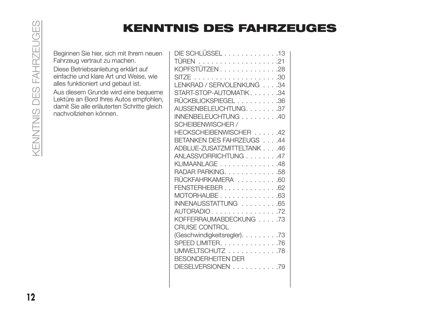 2016-2017 Fiat Talento Bedienungsanleitung | Deutsch