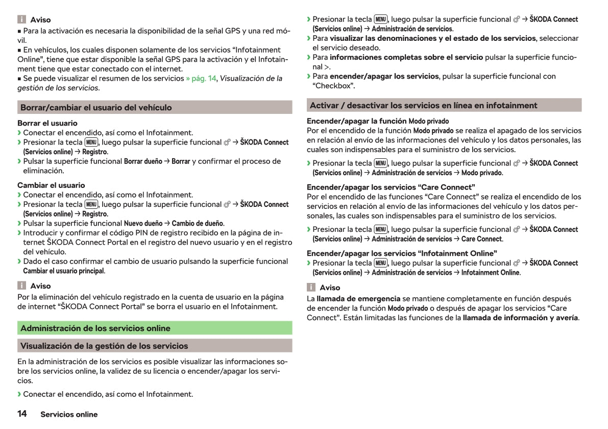 2018-2019 Skoda Rapid Gebruikershandleiding | Spaans