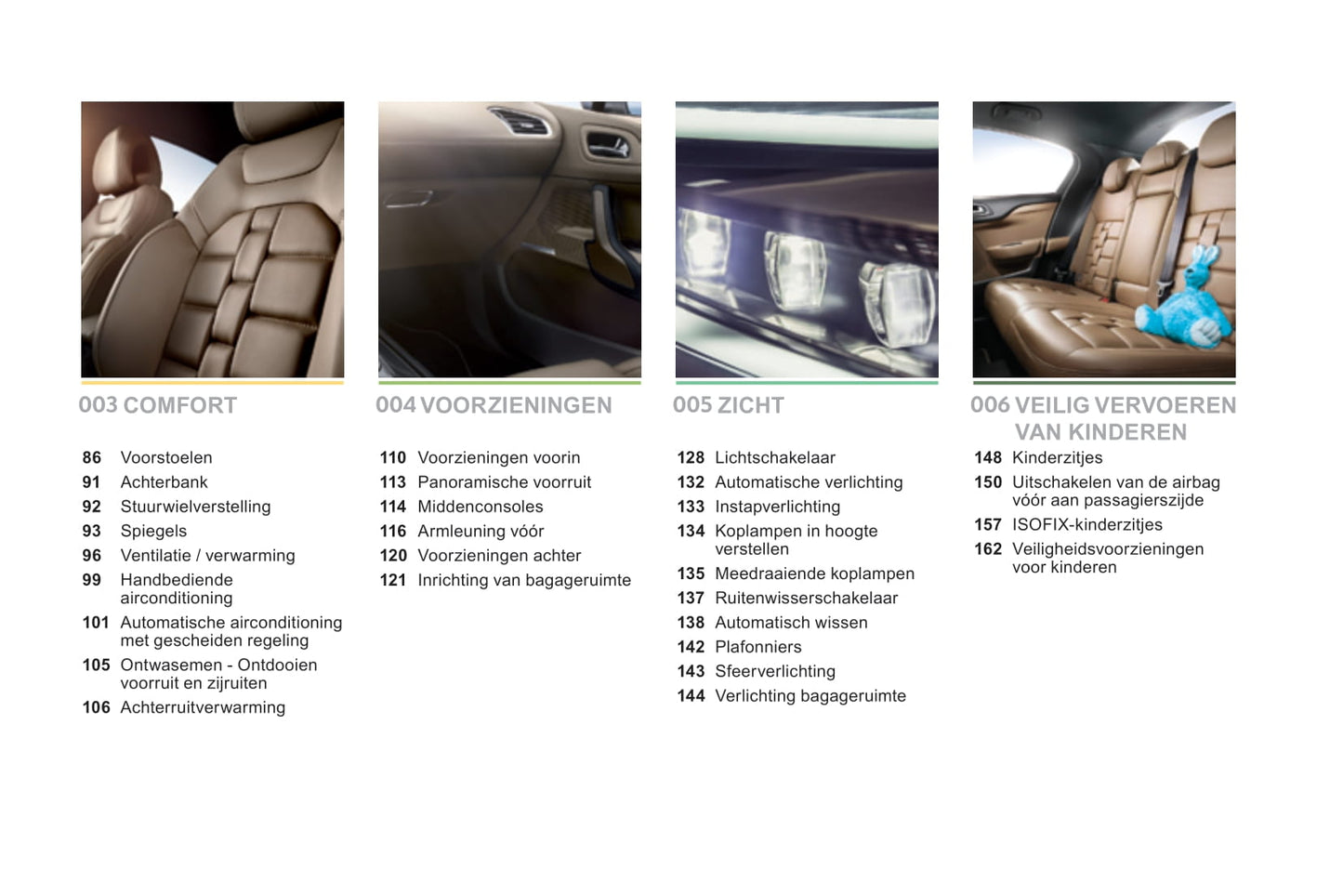 2015-2016 DS Automobiles DS4/DS 4 Owner's Manual | Dutch