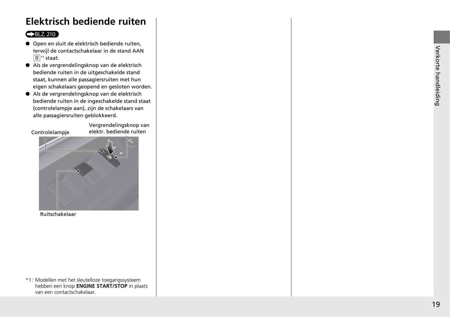2018-2019 Honda CR-V Bedienungsanleitung | Niederländisch