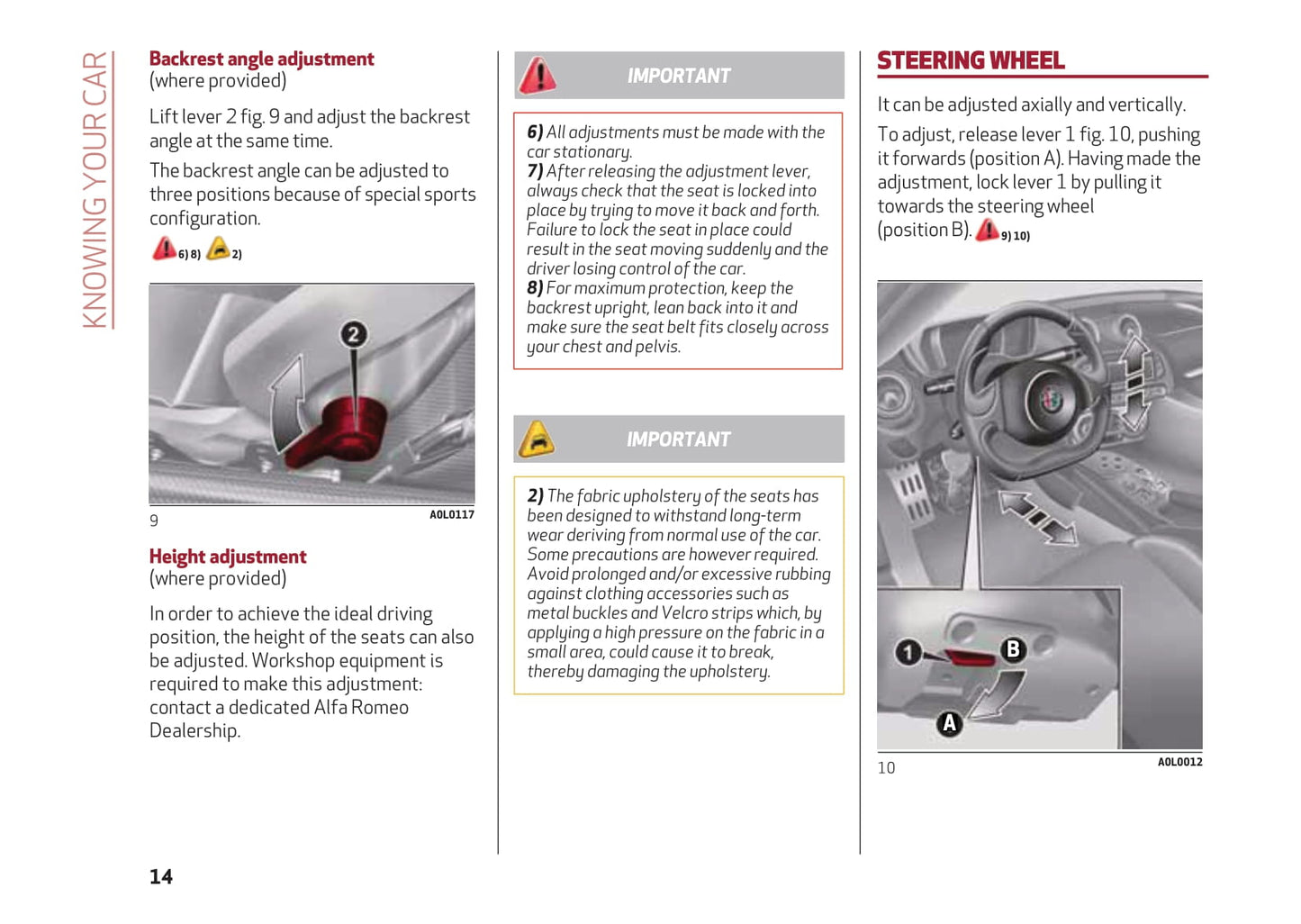 2013-2017 Alfa Romeo 4C Gebruikershandleiding | Engels