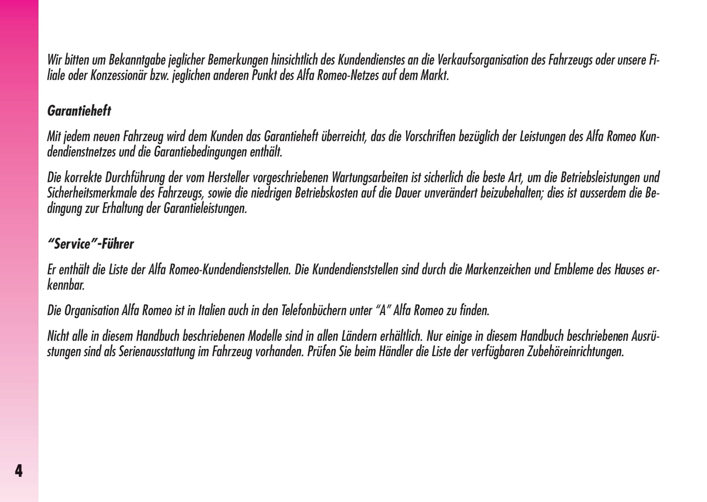 2007-2011 Alfa Romeo GT Gebruikershandleiding | Duits