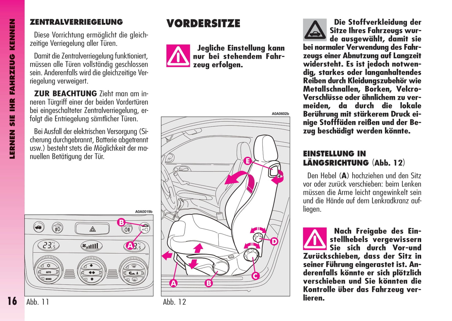 2007-2011 Alfa Romeo GT Gebruikershandleiding | Duits