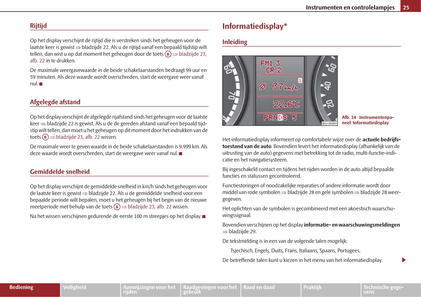 2006-2010 Skoda Roomster Manuel du propriétaire | Néerlandais
