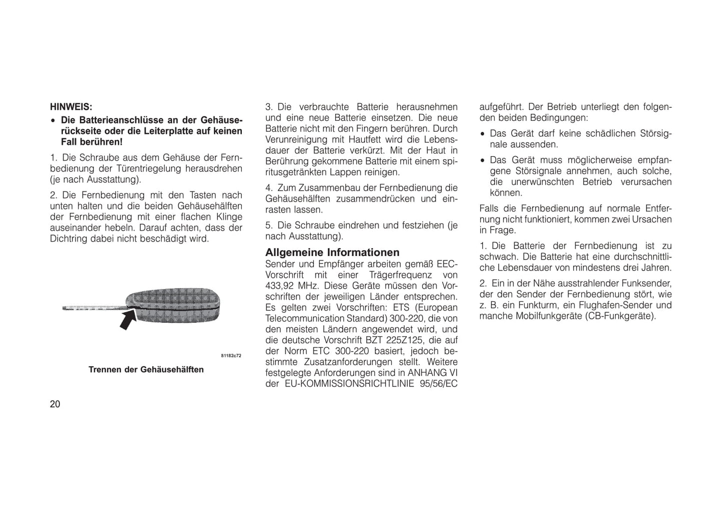 2011-2012 Jeep Cherokee Gebruikershandleiding | Duits