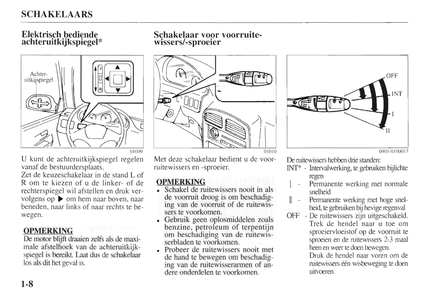 1997-1998 Kia Sportage Owner's Manual | Dutch