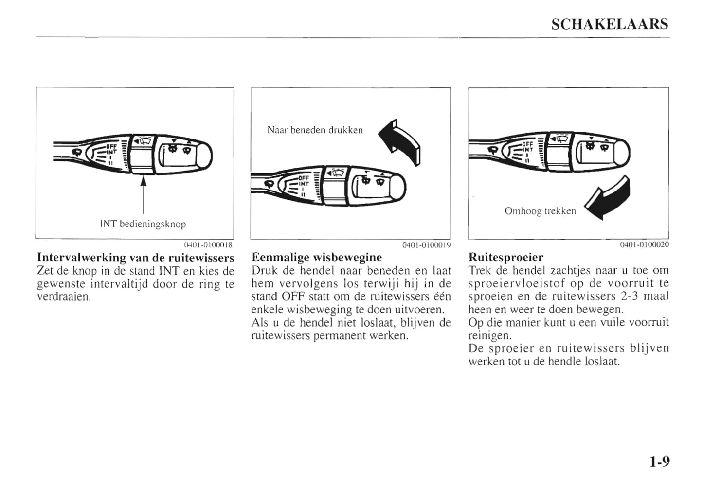 1997-1998 Kia Sportage Owner's Manual | Dutch