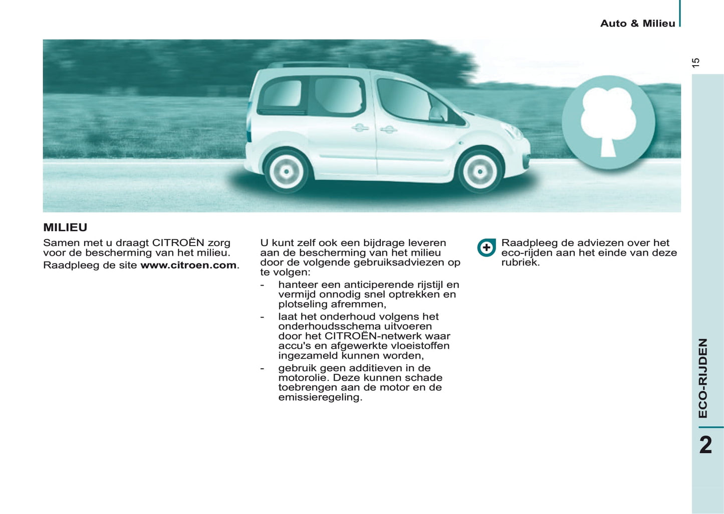 2015-2019 Citroën Berlingo Manuel du propriétaire | Néerlandais