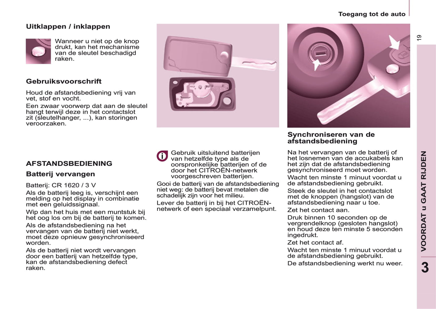 2015-2019 Citroën Berlingo Manuel du propriétaire | Néerlandais