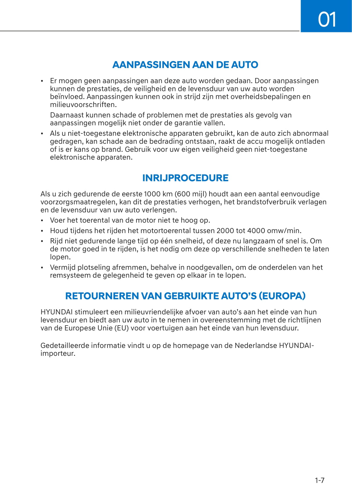 2021-2023 Hyundai Kona Manuel du propriétaire | Néerlandais