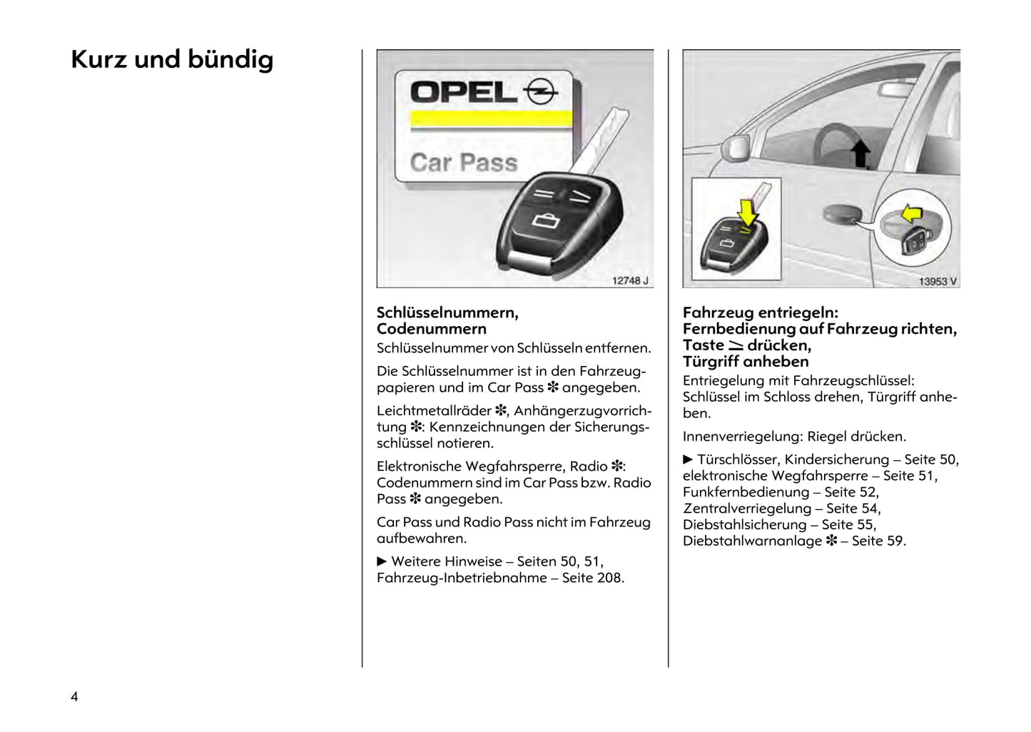 1999-2003 Opel Omega Owner's Manual | German