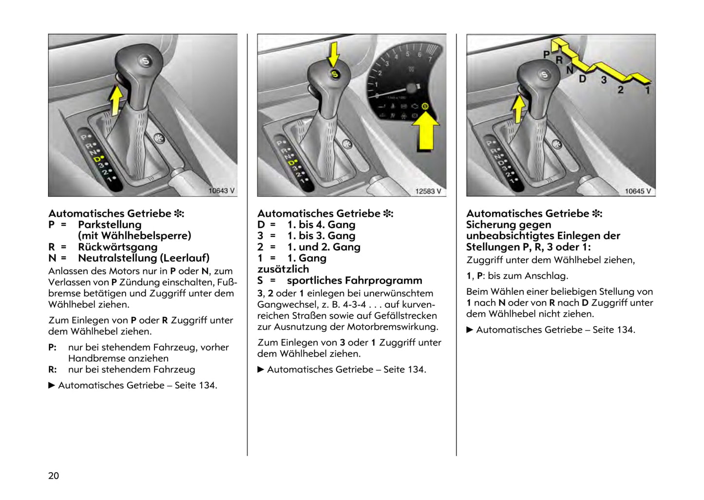 1999-2003 Opel Omega Owner's Manual | German