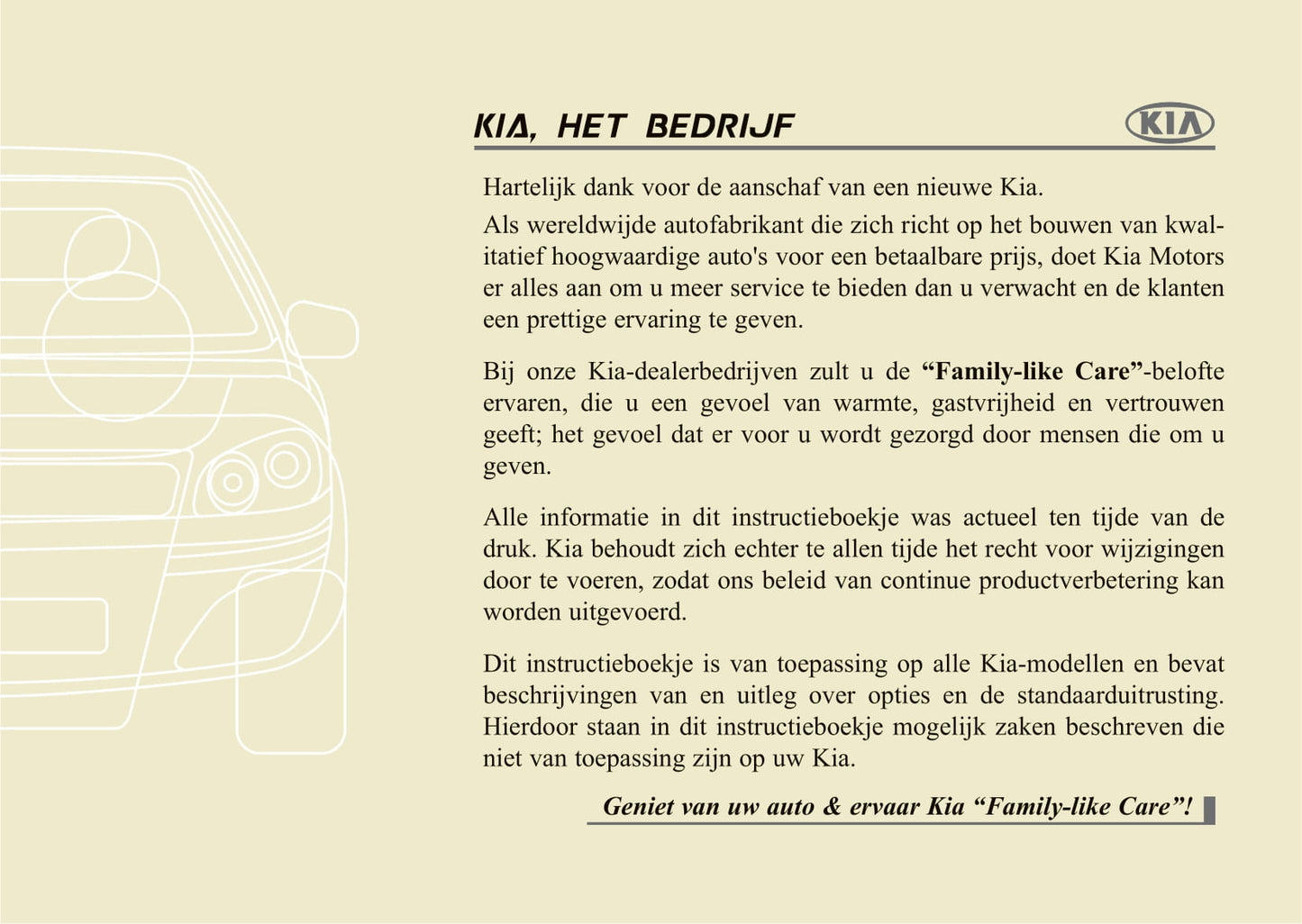 2012-2015 Kia Ceed Manuel du propriétaire | Néerlandais