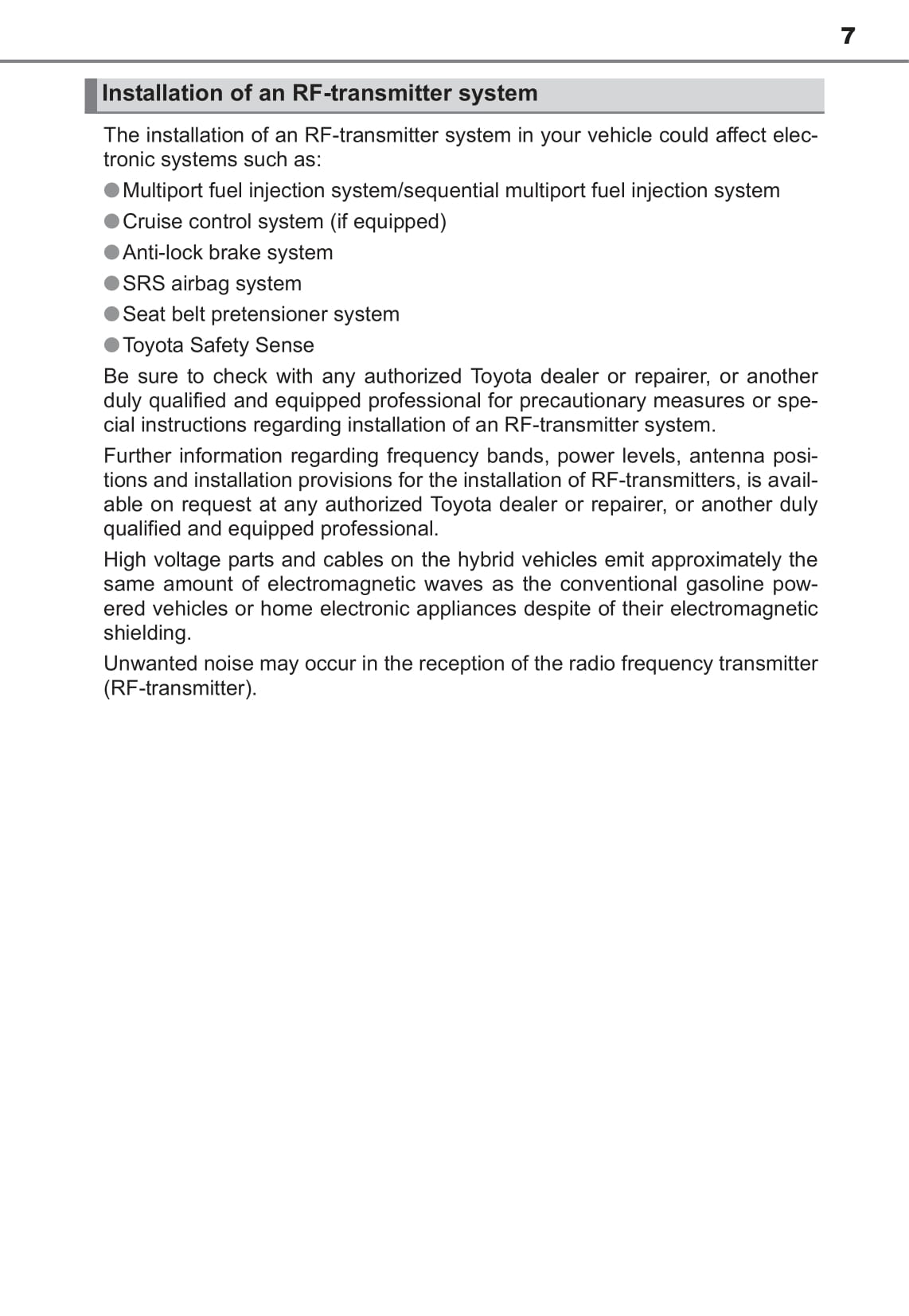 2015 Toyota Yaris Hybrid Gebruikershandleiding | Engels