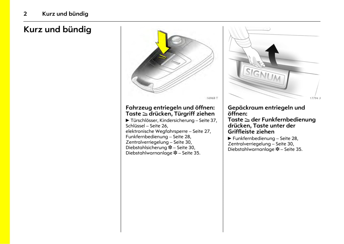 2005-2008 Opel Signum Gebruikershandleiding | Duits