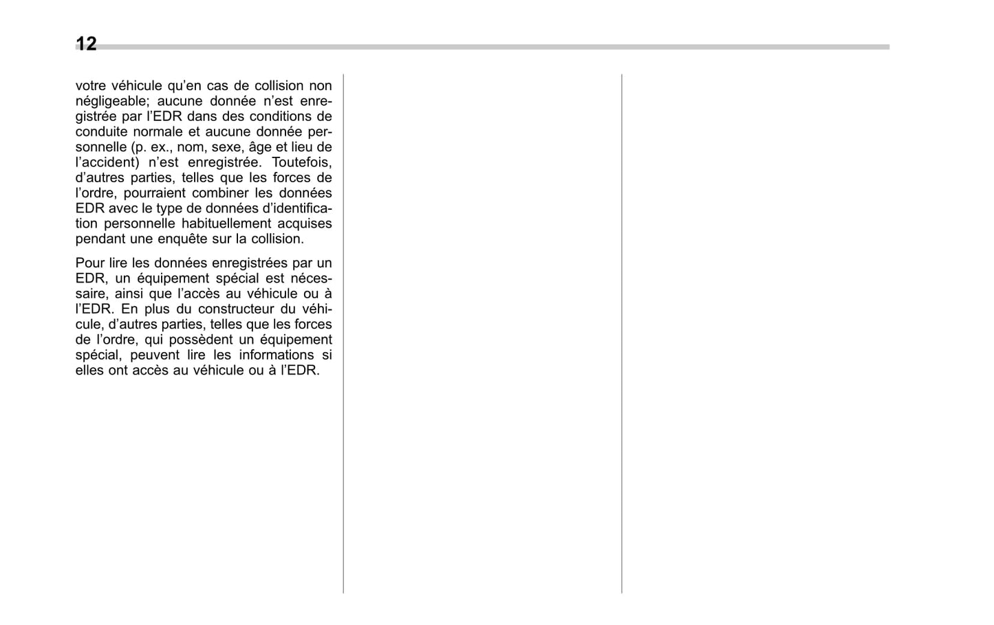 2017 Subaru Impreza Owner's Manual | French