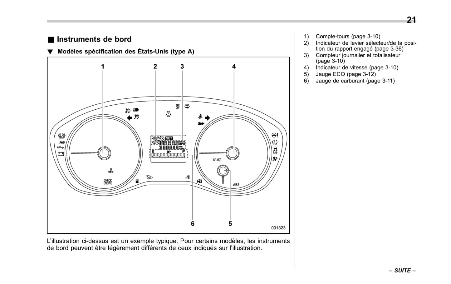 2017 Subaru Impreza Owner's Manual | French