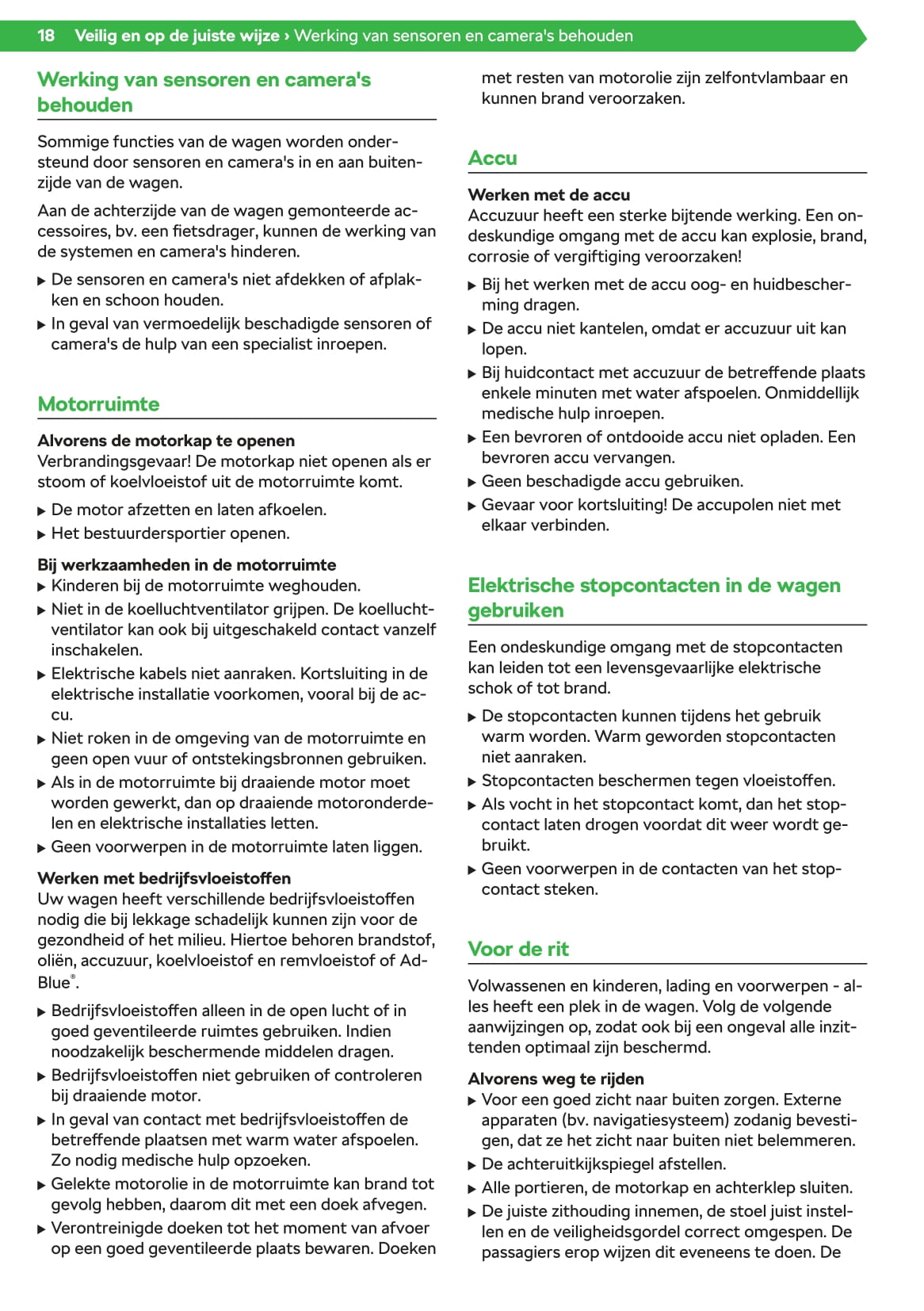 2020-2023 Skoda Octavia Manuel du propriétaire | Néerlandais