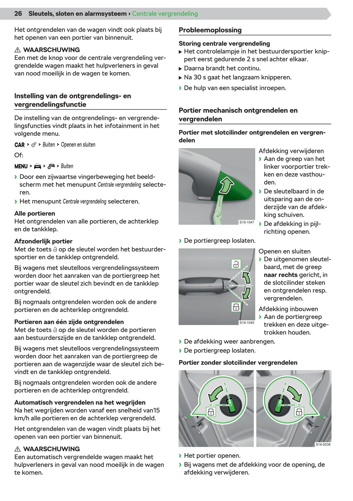 2020-2023 Skoda Octavia Manuel du propriétaire | Néerlandais
