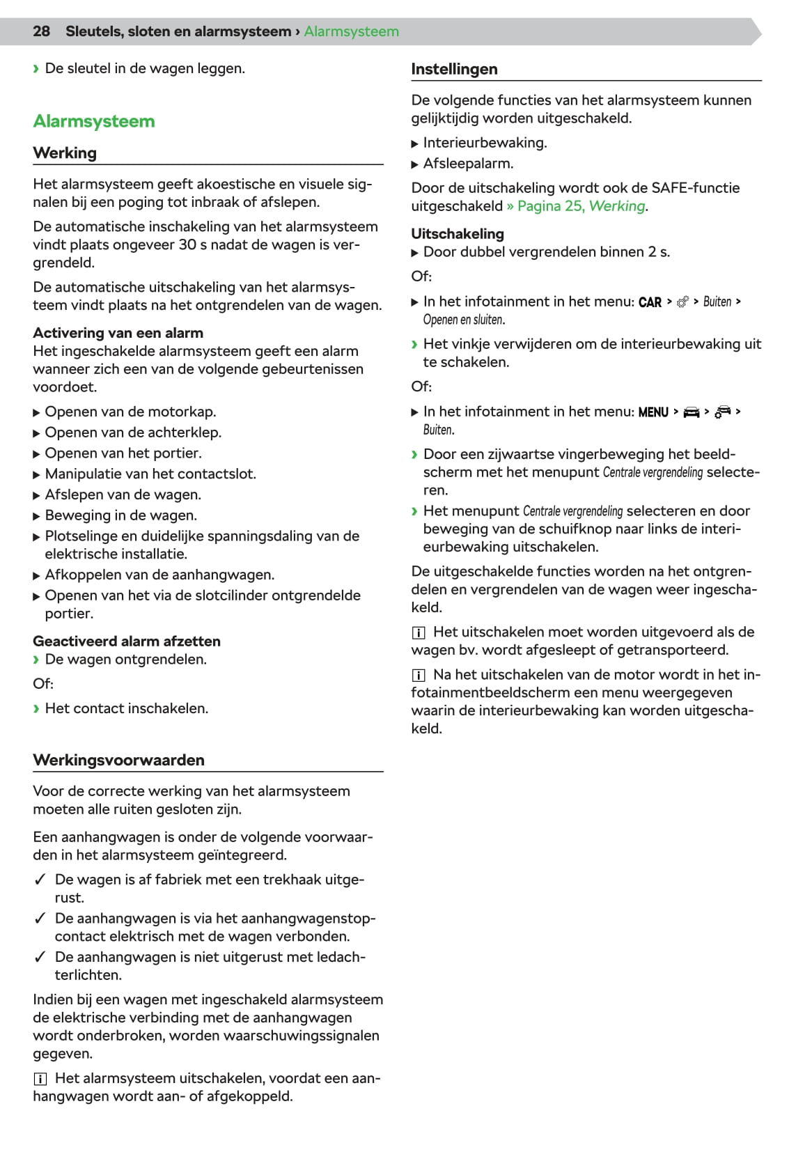 2020-2023 Skoda Octavia Manuel du propriétaire | Néerlandais