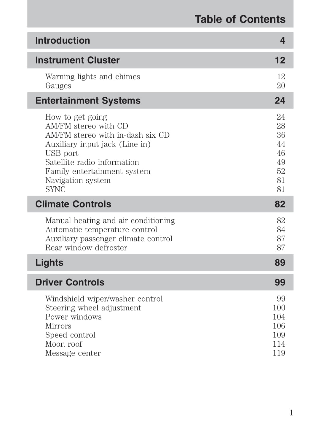 2008 Ford Explorer Owner's Manual | English