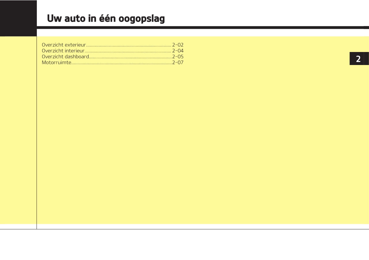 2019-2020 Kia Rio Owner's Manual | Dutch