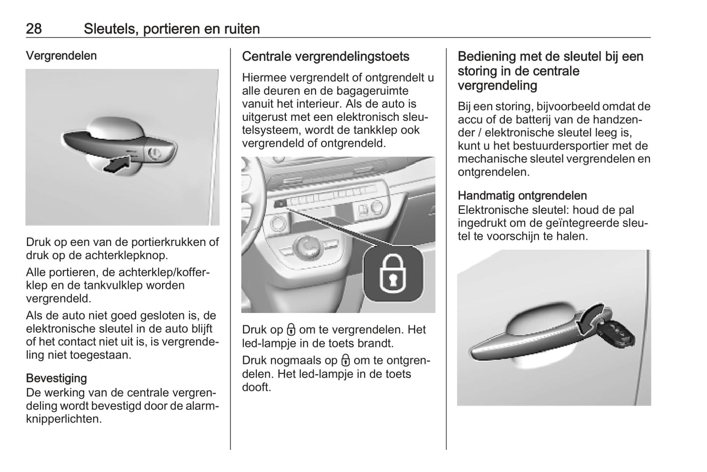 2019-2020 Opel Vivaro Manuel du propriétaire | Néerlandais