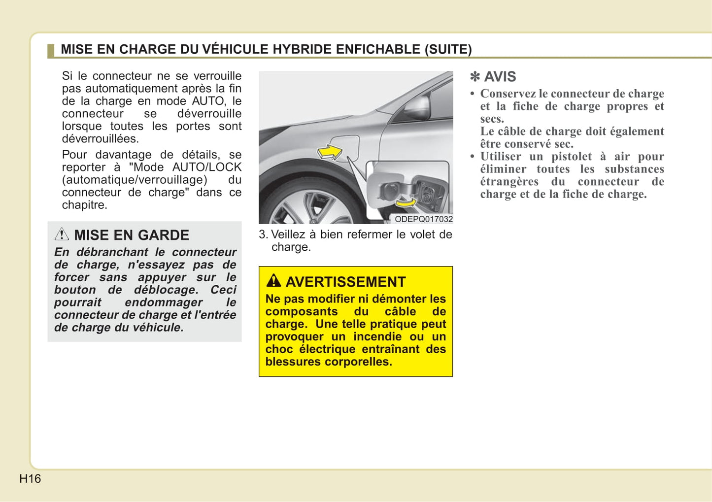 2019-2022 Kia Niro Manuel du propriétaire | Français